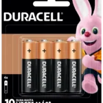 207546 Pilas Duracell Coppertop AA x4