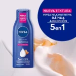 214163 Crema corporal Nivea Body Milk piel extra seca 400 ml