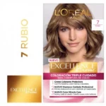 Kit de coloración Excellence 7 Rubio Medio Natural