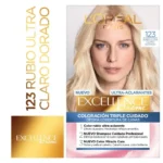 216418 L'Oréal Excellence Pro-Keratina Tinte 123 Rubio Ultra Claro