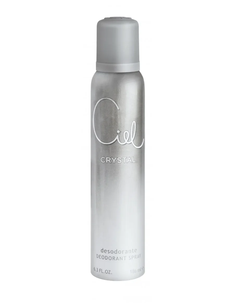 Desodorante en aerosol Ciel Crystal 186 ml