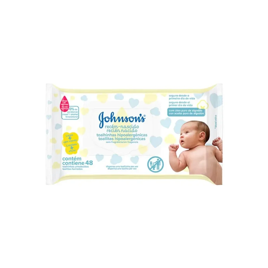 Johnson's Baby Toallitas Húmedas Recién Nacido x48