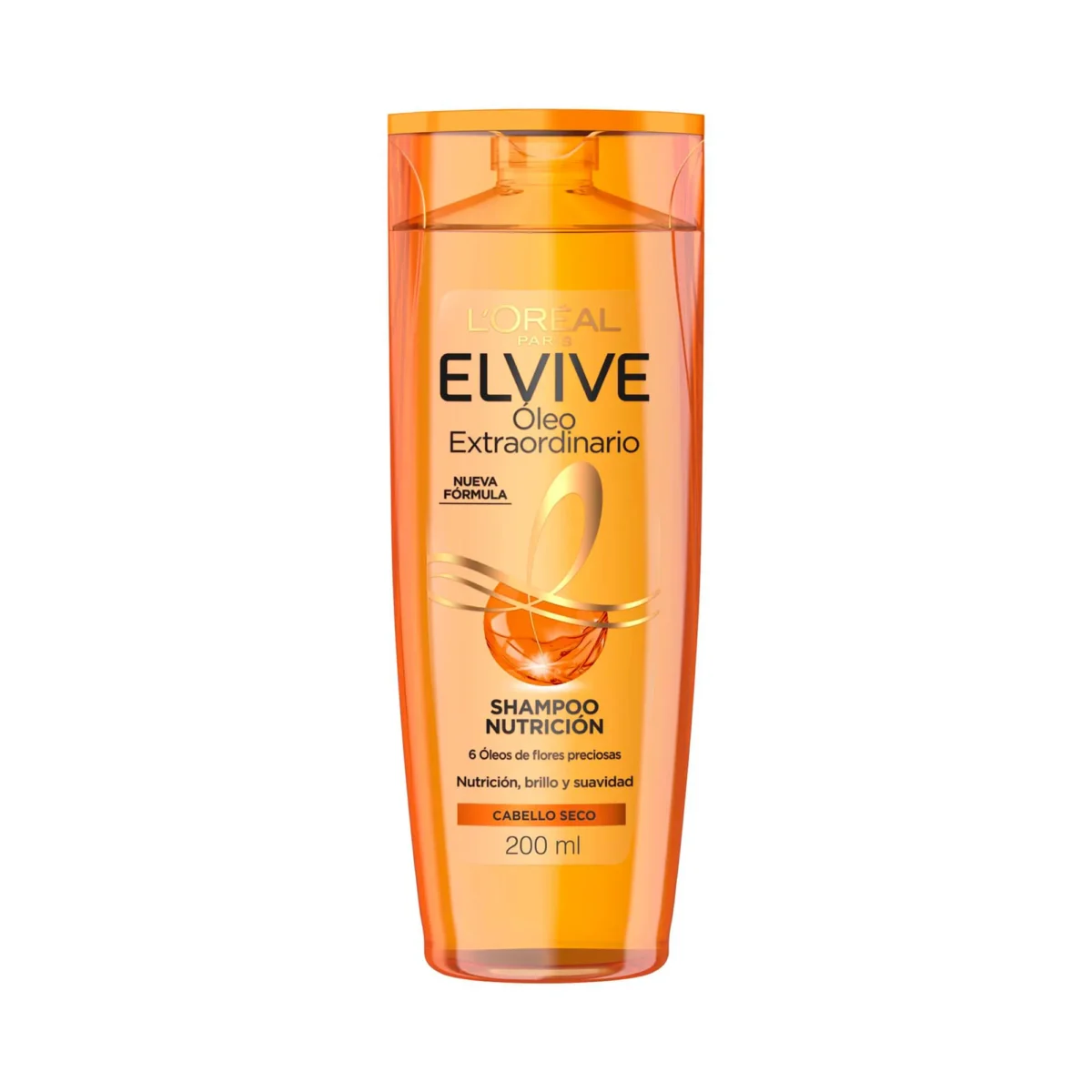 225208 L'Oréal Elvive Óleo Extraordinario Nutrición Shampoo 400 ml - Imagen 1