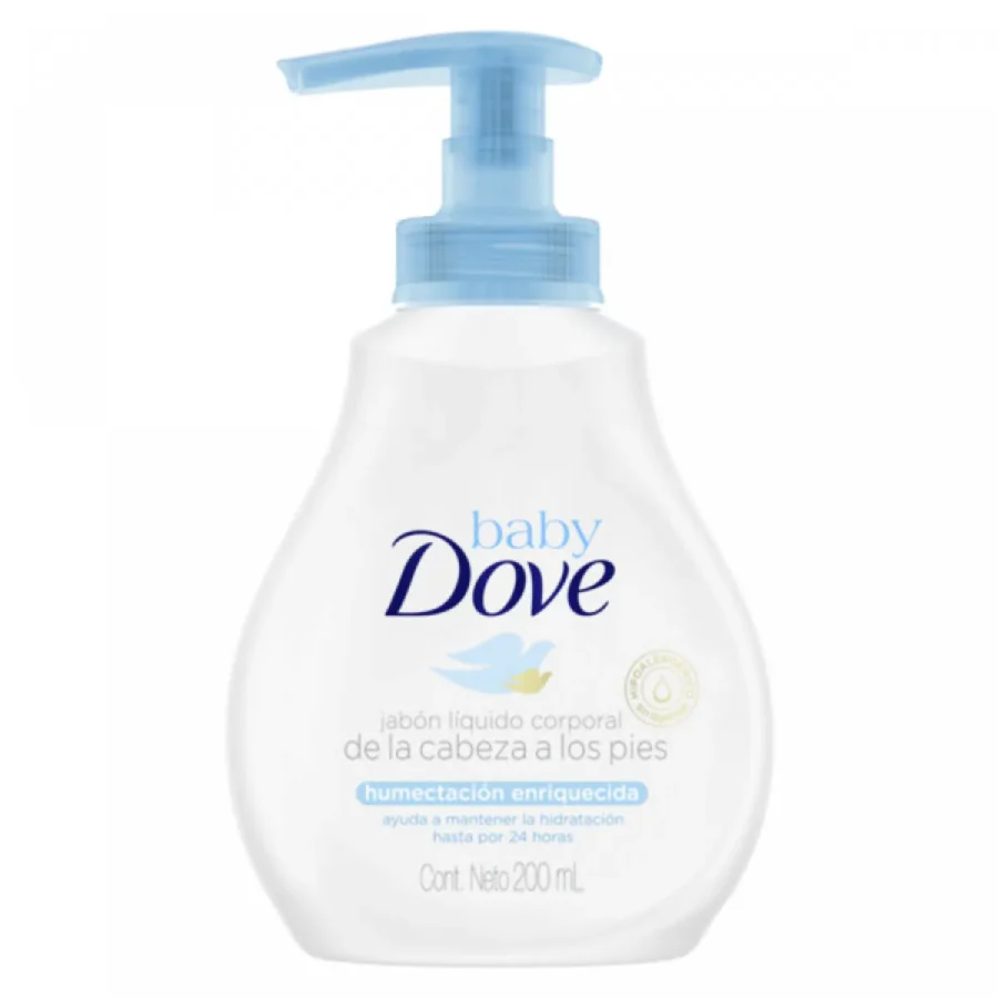 Crema hidratante enriquecida 200 ml - Dove Baby