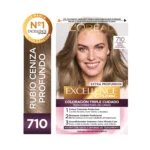 236029 L'Oréal Excellence Tinte 710 Rubio Cenizo Profundo