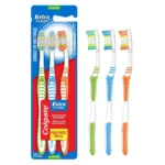 Colgate Cepillo Dental Extra Clean Medio x3