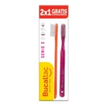 Cepillo dental Serie 3 suave x2 unidades - Bucal Tac