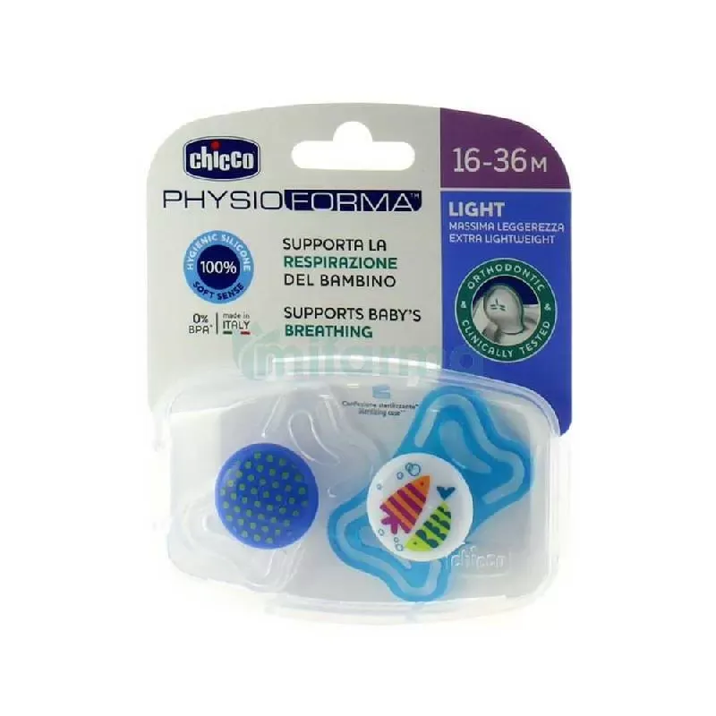 Chupete Physio Light 16-36 meses x2 unidades