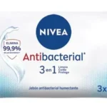 Nivea Antibacterial 3 en 1 Jabón Humectante 3x90 g
