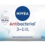 269722 Nivea Antibacterial 3 en 1 Jabón Humectante 3x90 g