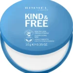 Polvo compacto Rimmel Kind & Free tono 001 Translucent