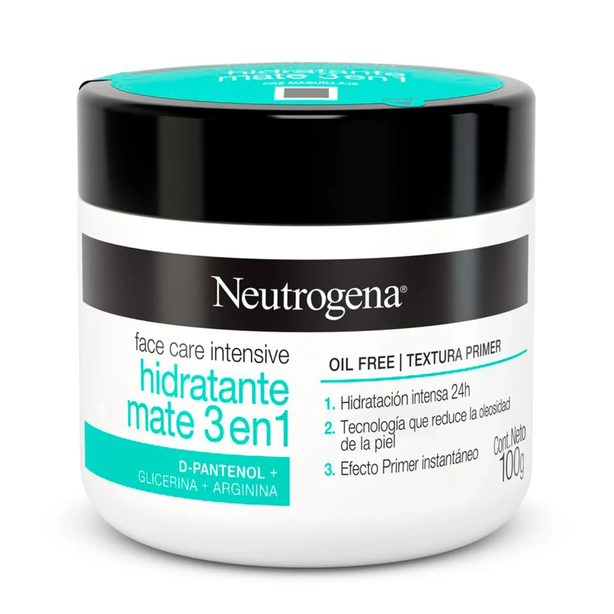 273341 Crema facial hidratante mate 3 en 1 100 g - Neutrogena - Imagen 1