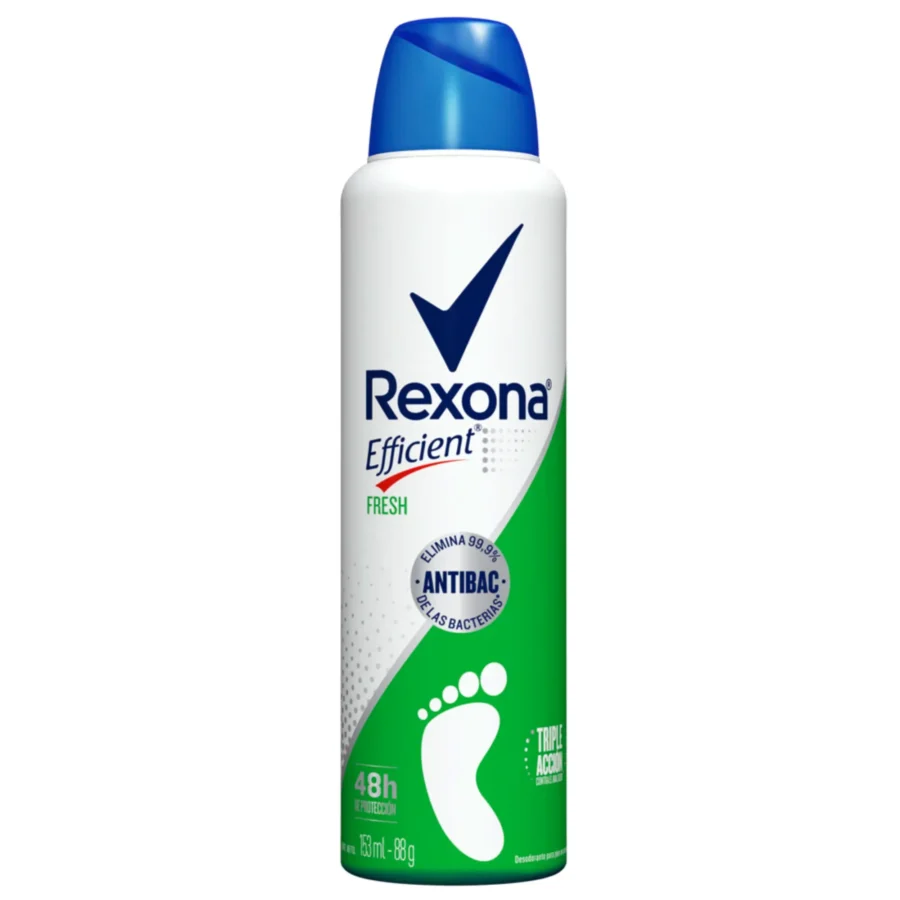 Desodorante para pies Efficient Fresh 153 ml - Rexona
