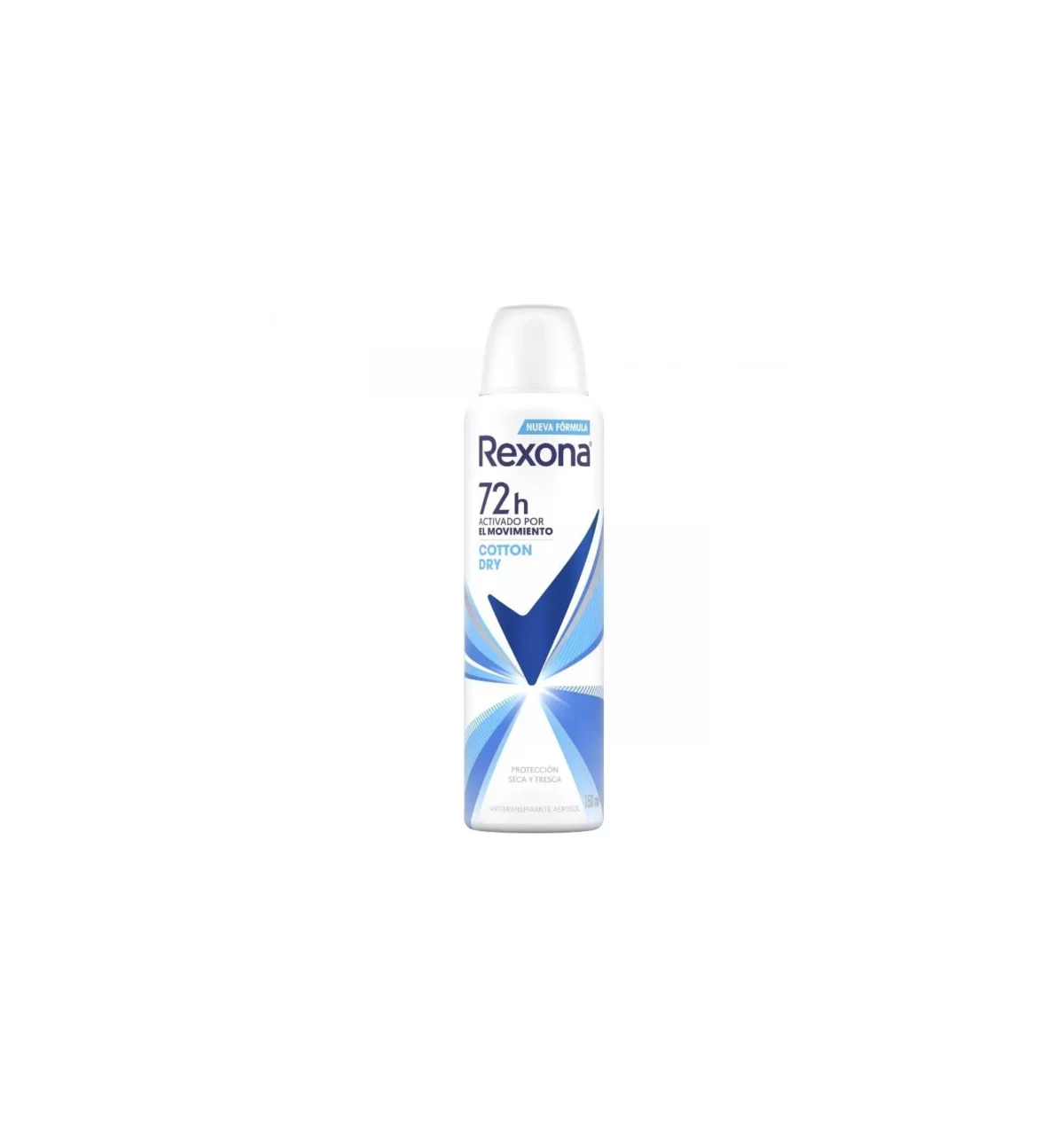 273772 Desodorante aerosol Cotton Dry 150 ml – Rexona Women - Imagen 1