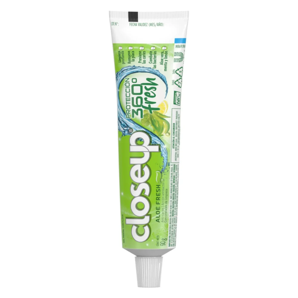 278737 Pasta dental Close Up Aloe Fresh Protección 360° 90 g - Imagen 1