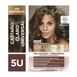 281233 Tinte L'Oréal Excellence Sin Amoníaco 5U Castaño Claro