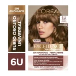 281234 Tinte L'Oréal Excellence Sin Amoníaco 6U Rubio Oscuro