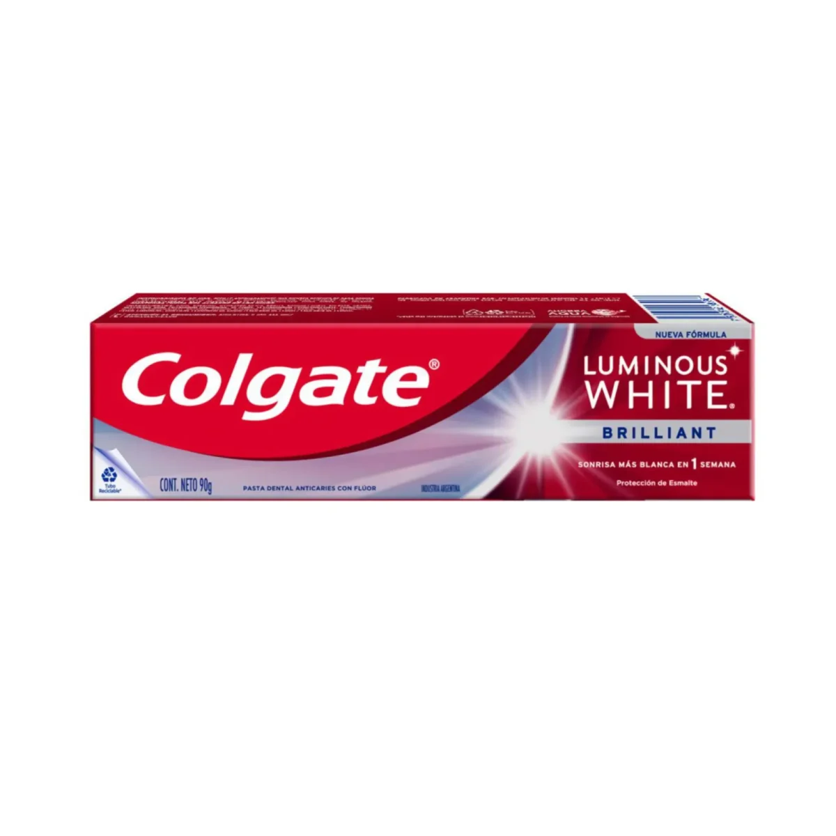 282072 Crema Dental Colgate Luminous White 90 g - Imagen 1
