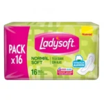Toallas Femeninas Ladysoft Normal con Alas Suave x 10