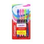 Pack de 5 Cepillos Dentales Colgate Colors
