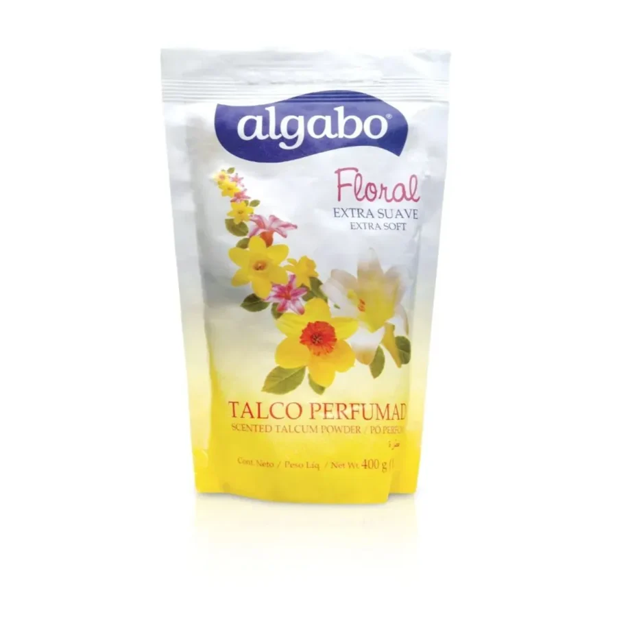 Algabo Talco Bolsa Perfumado x 400 g