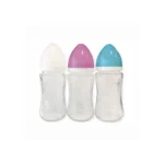 Mamadera de vidrio templado boca ancha 250 ml - Dispita