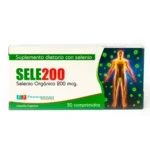 Suplemento dietario con selenio orgánico 200 mcg x30 comprimidos – Sele200
