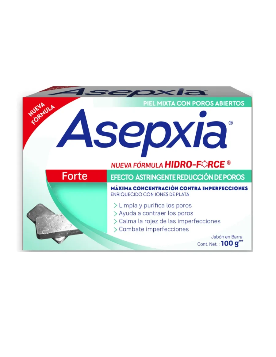 Jabón medicado Forte HF 100 g – Asepxia