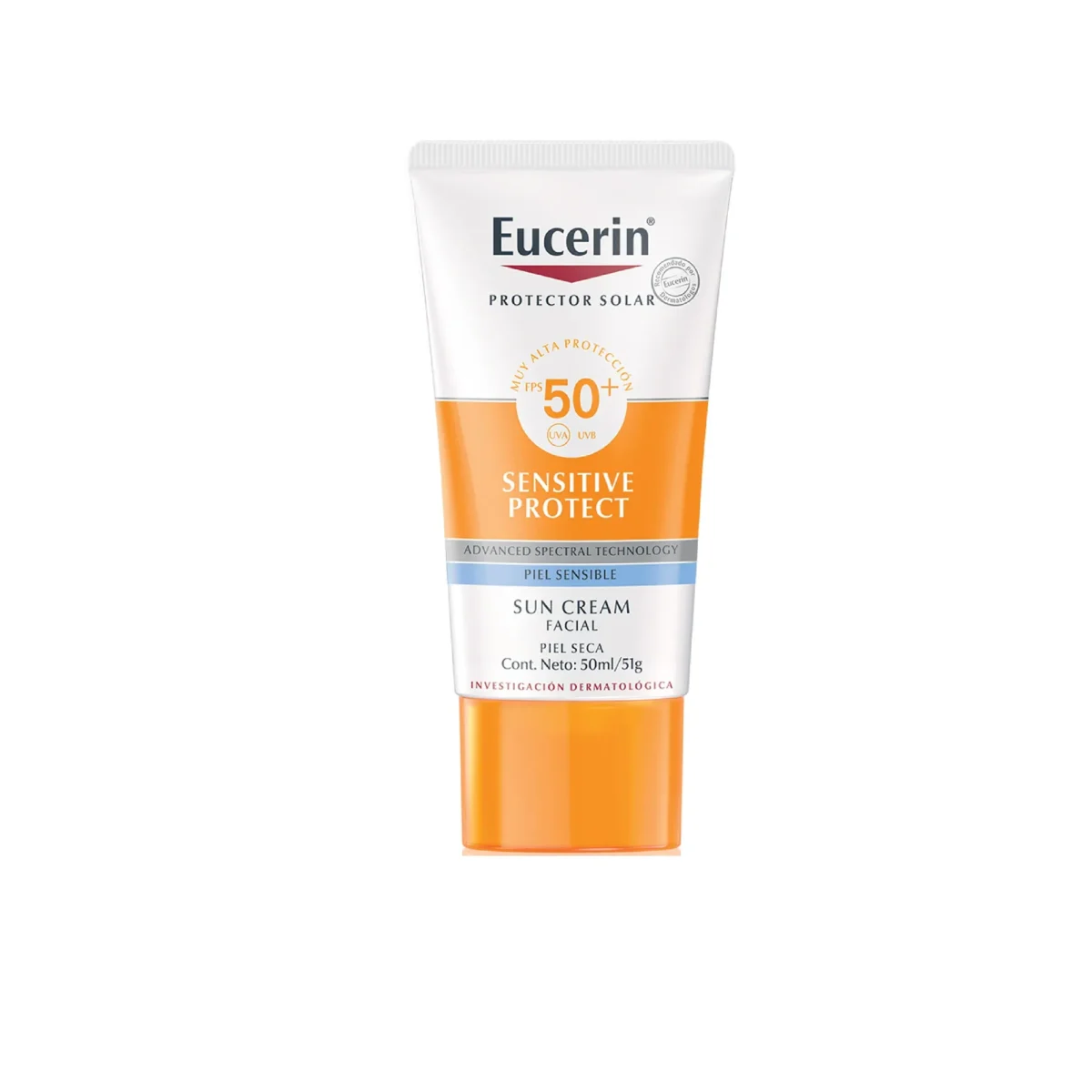 Crema facial solar CC FPS 50+ – Eucerin - Imagen 1