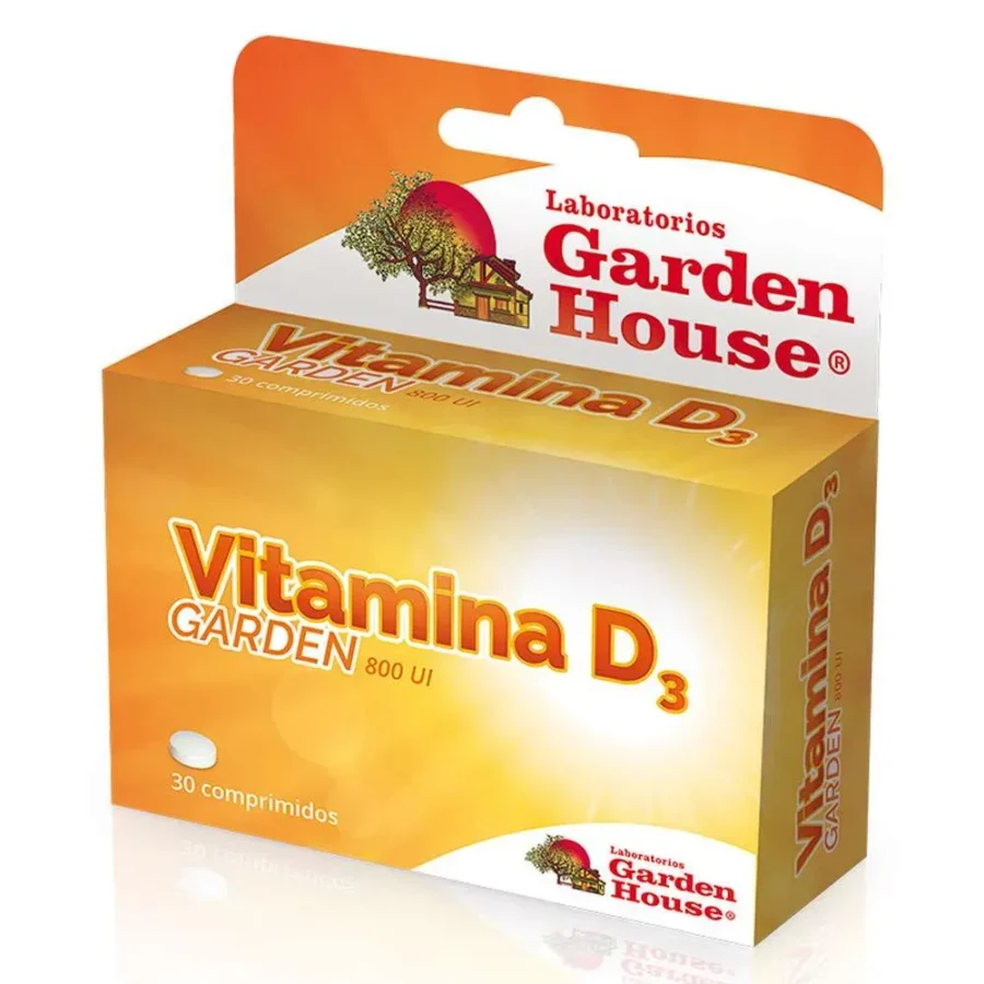 Comprimidos de vitamina D3 x30 - Vita D3 Garden