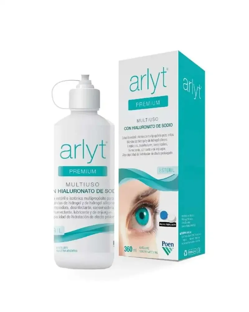 Arlyt Premium Solución para Lentes de Contacto x 360 ml