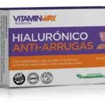 Crema antiarrugas con ácido hialurónico y vitamina C