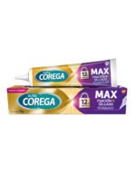 Adhesivo en polvo para prótesis dentales Ultra Corega Máximo Sellado