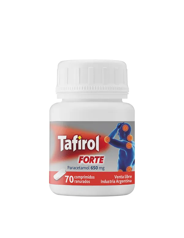 Tafirol Forte 650 mg comprimidos x70