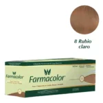 Farmacolor 8 rubio claro kit de coloración