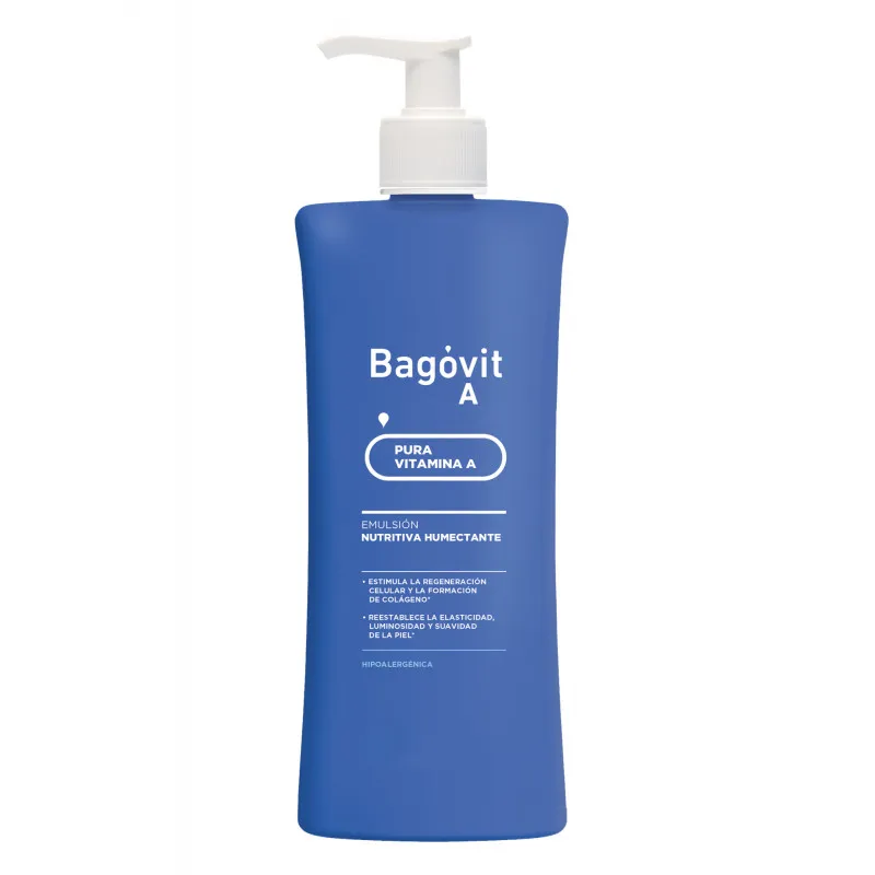 Bagovit A emulsión humectante 350 ml con dosificador