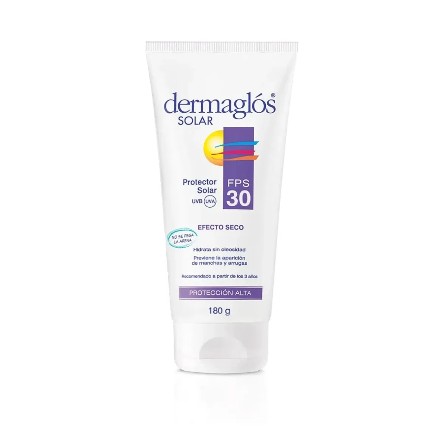 Dermaglós protector solar FPS30 efecto seco