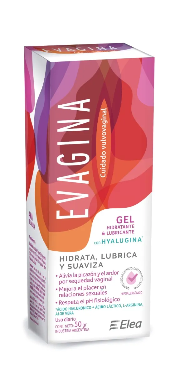 Evagina Gel Íntimo Hidratante y Lubricante x50ml