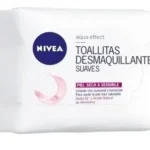 Toallitas desmaquillantes Nivea suaves x25 unidades