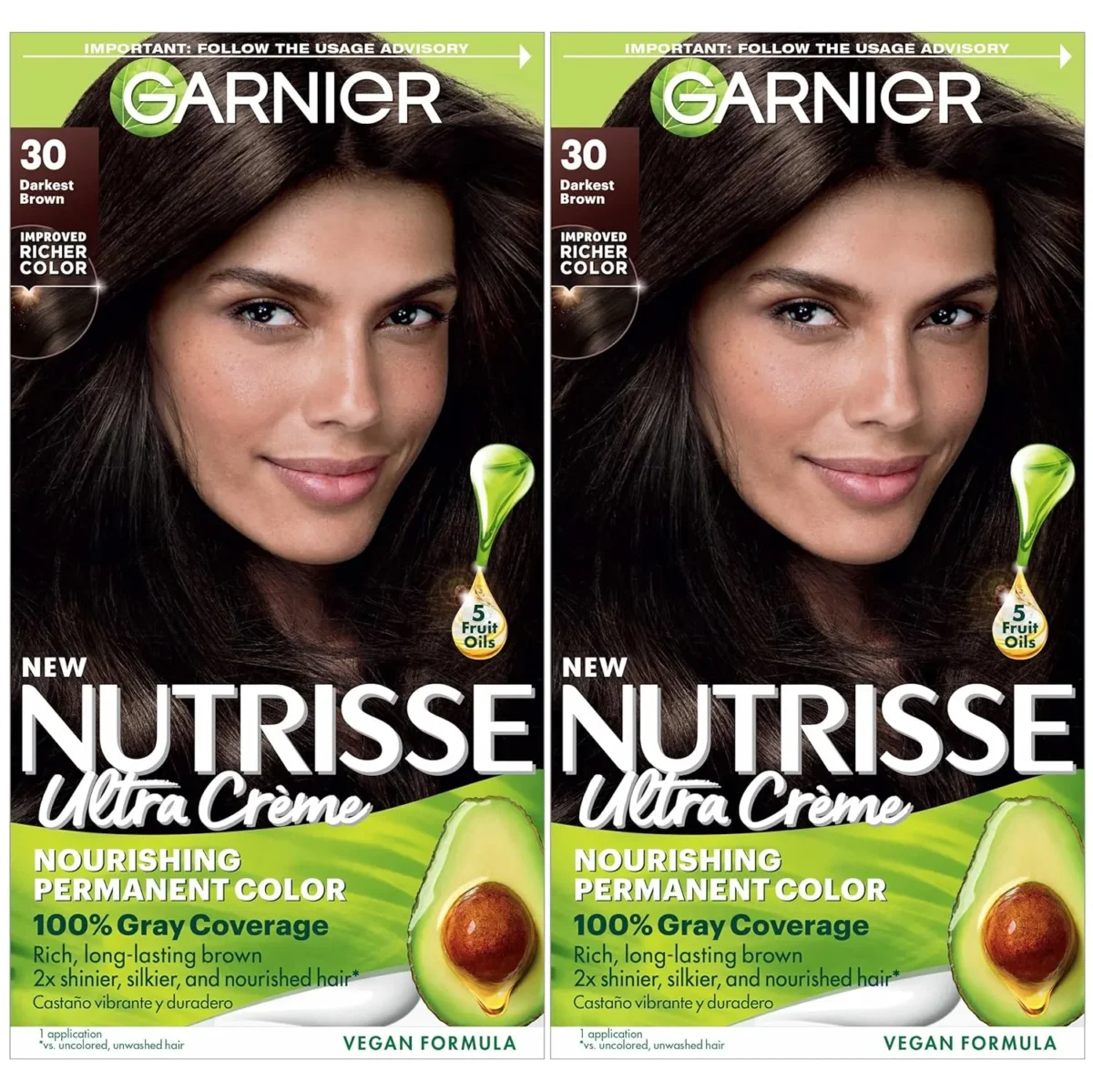 233281 Tinte Nutrisse Ultra 3.0 Castaño Oscuro - Imagen 1