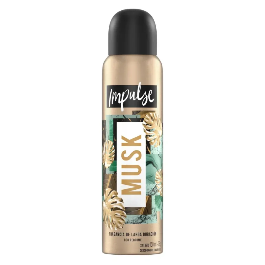 Desodorante en aerosol Impulse Musk 150 ml