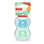 Chupetes NUK Sensitive Nena 0-6 meses x2
