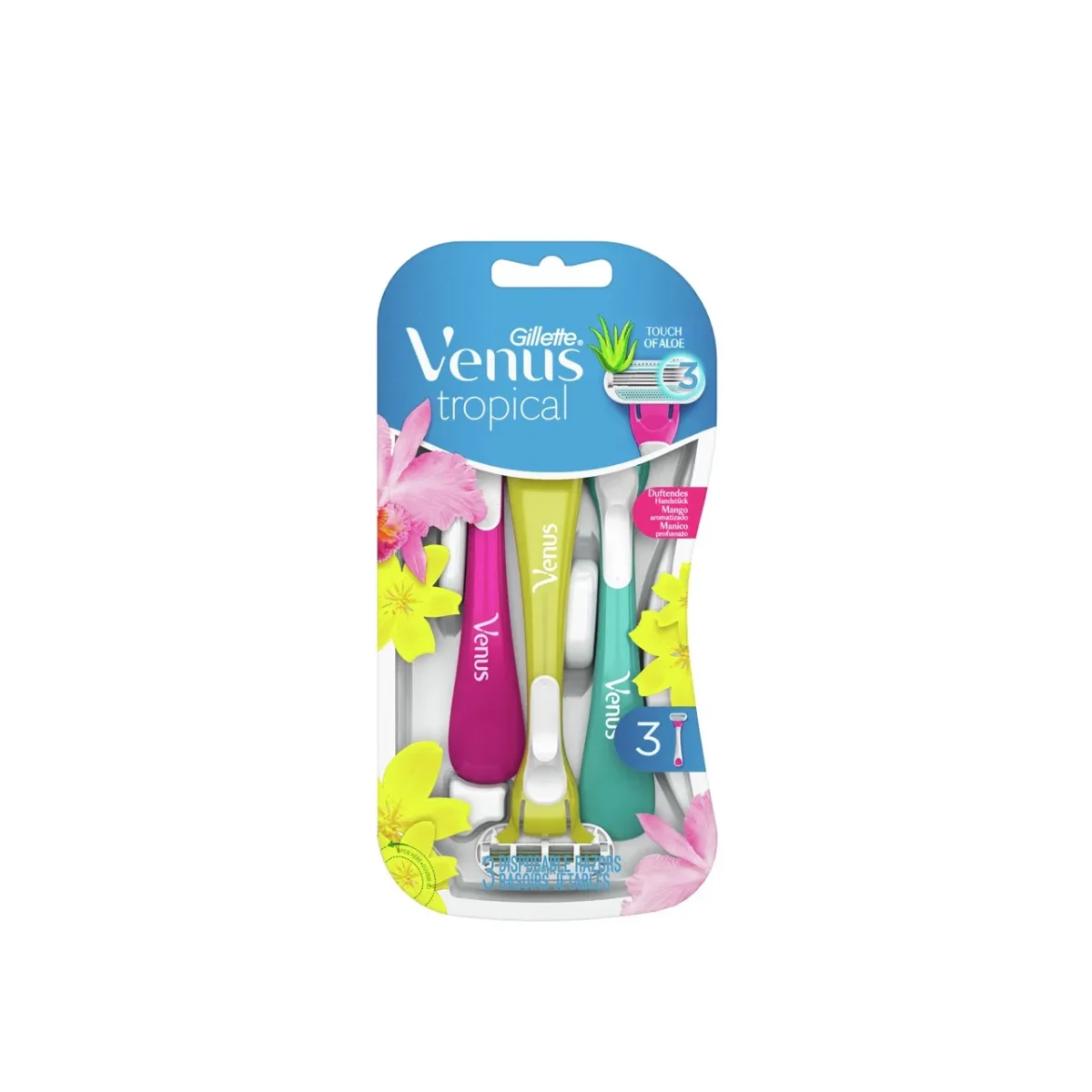 269238 Afeitadora Gillette Venus Tropical Aloe x3 - Imagen 1