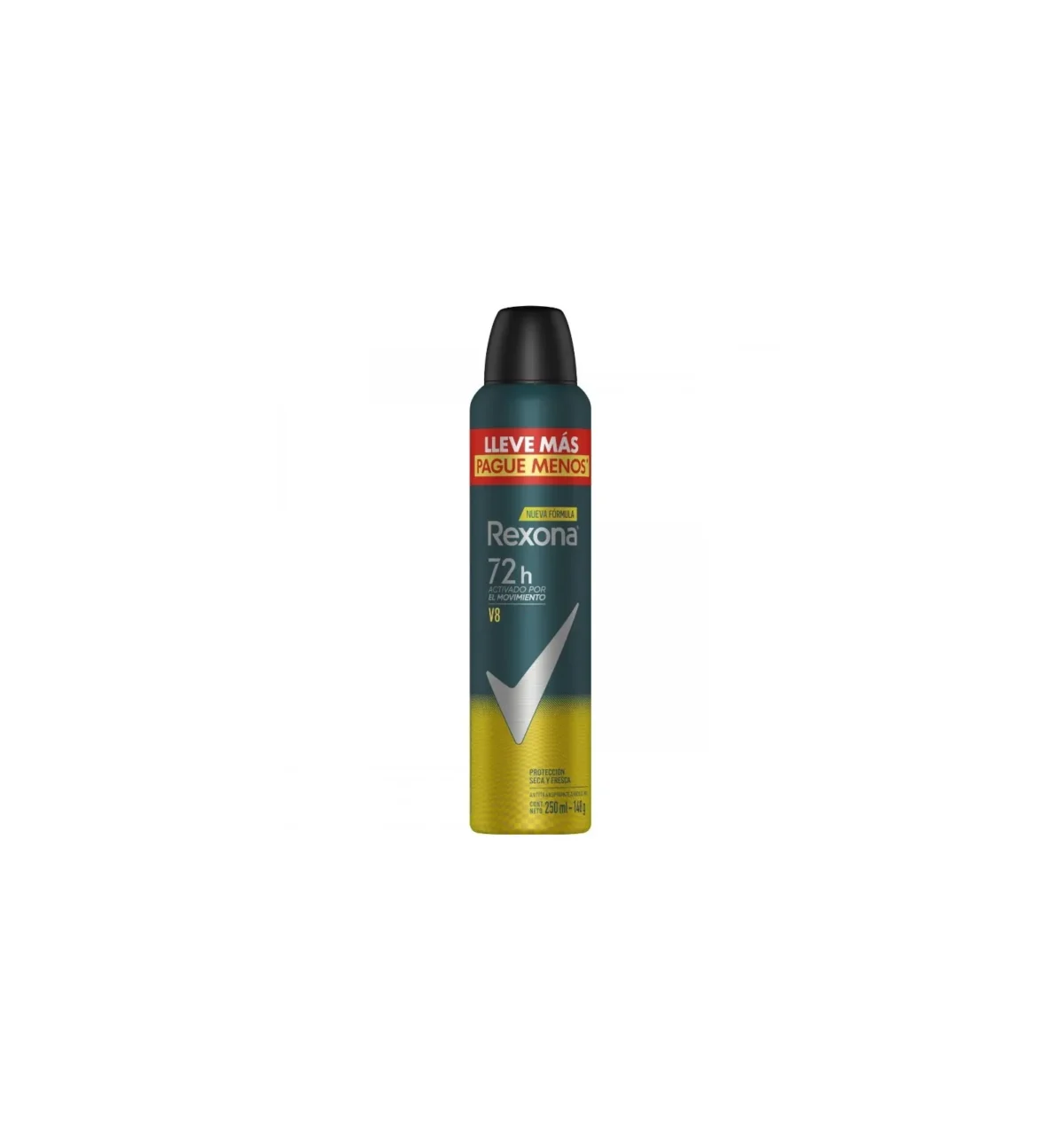 273778 Rexona Men V8 Aerosol 250 ml - Imagen 1