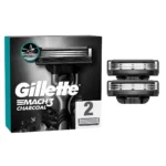 278528 Gillette Mach3 Charcoal Cartuchos x2