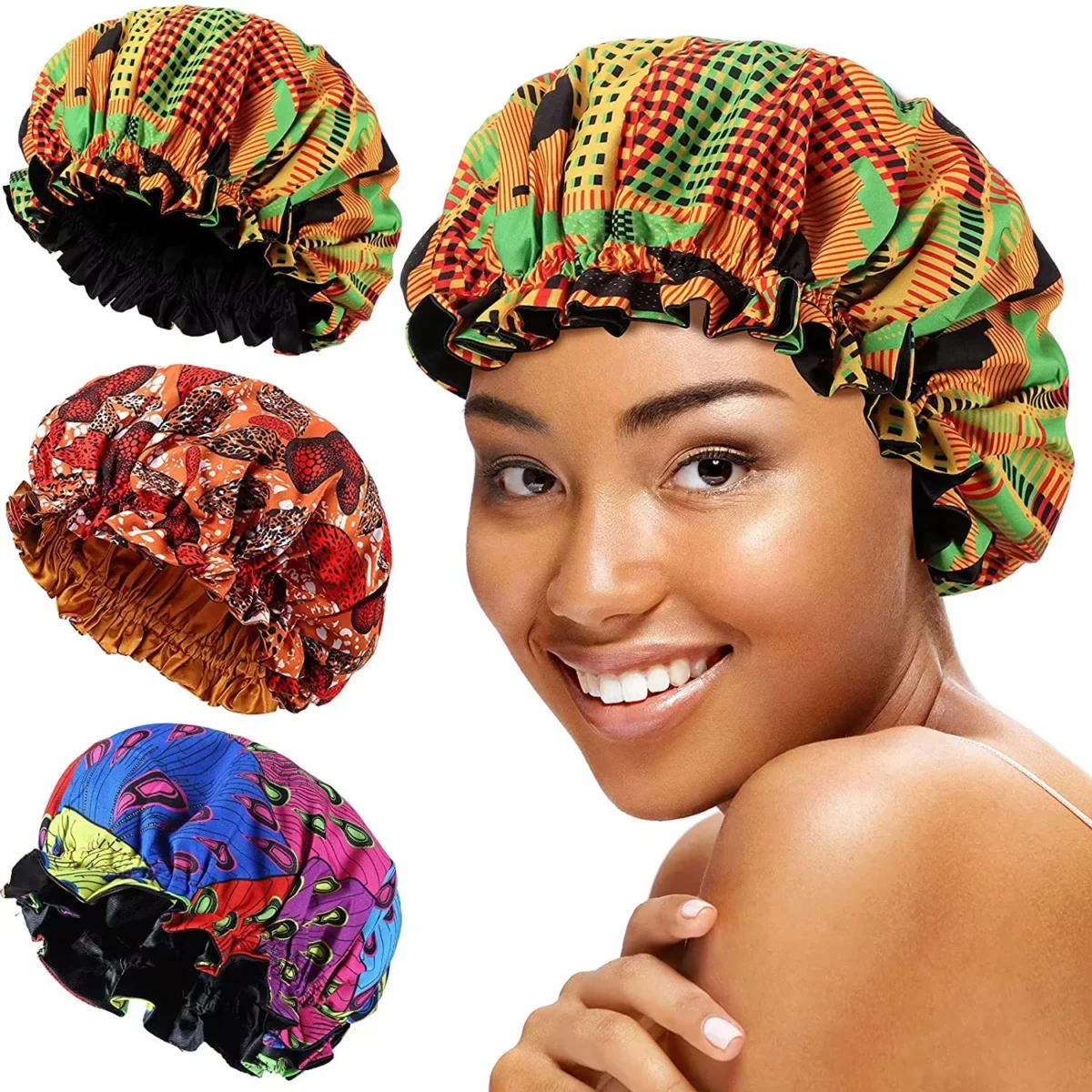 301697 Gorro para Ducha Estampado - Imagen 1