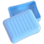 Jabonera con Tapa Grande Plástica