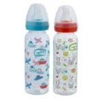 Mamadera Natural Decorada con Cinta 250ml