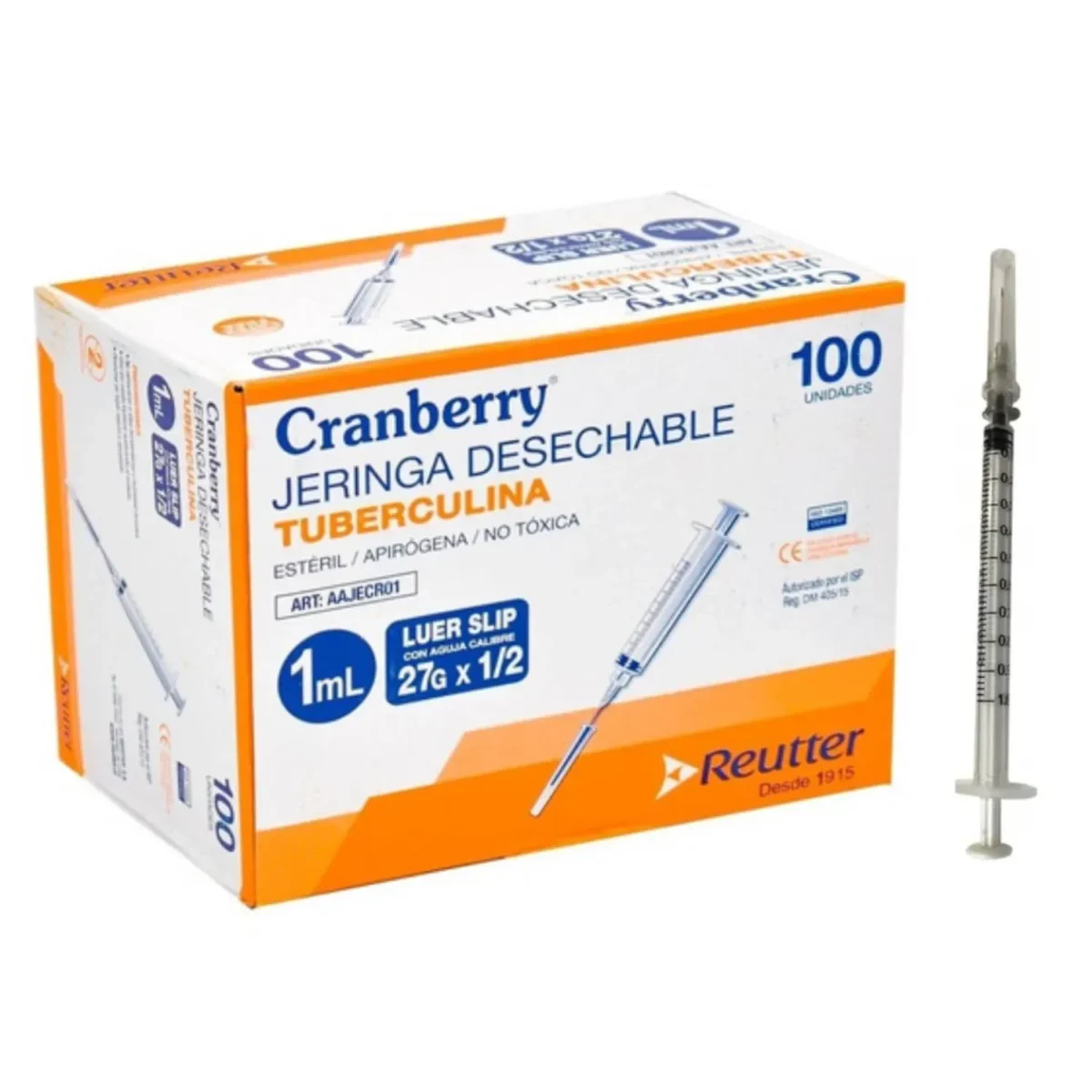 302283 Jeringa Tuberculina - Imagen 1