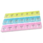 302313 Pastillero Semanal de Colores